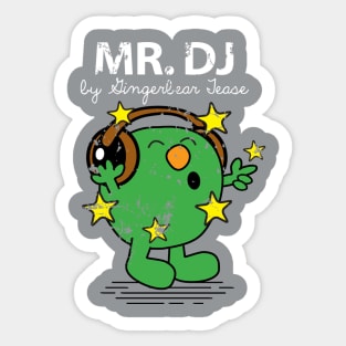 MR. DJ Sticker